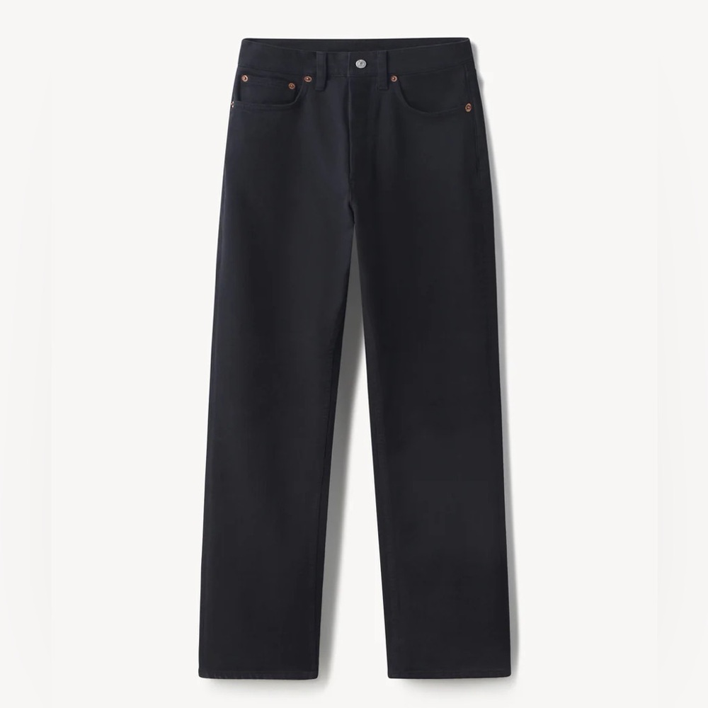 Buck Mason Black Stretch Ridge Twill Rider Pant Size 28